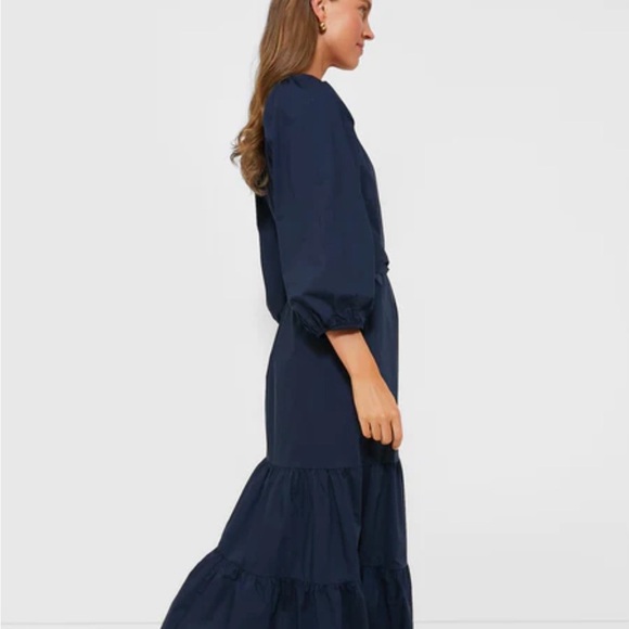 Tuckernuck Navy Lyles Maxi Dress - Picture 3 of 9